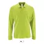 Férfi PERFECT hosszú ujjú galléros piké póló, SOL'S SO02087, Apple Green-2XL