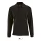 Férfi PERFECT hosszú ujjú galléros piké póló, SOL'S SO02087, Black-L