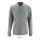Férfi PERFECT hosszú ujjú galléros piké póló, SOL'S SO02087, Grey Melange-2XL