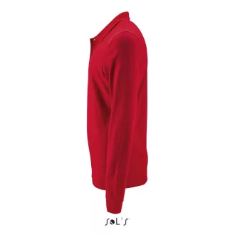  Férfi PERFECT hosszú ujjú galléros piké póló, SOL'S SO02087, Red-S