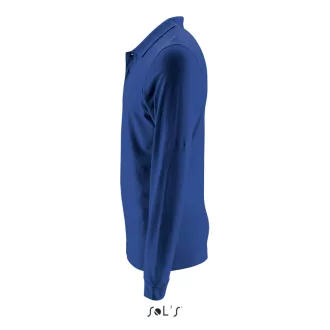   Férfi PERFECT hosszú ujjú galléros piké póló, SOL'S SO02087, Royal Blue-S