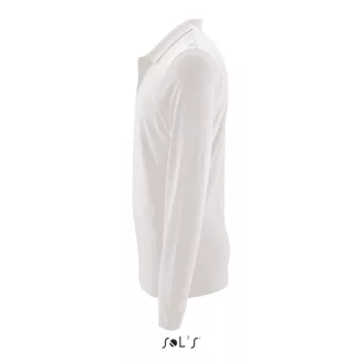   Férfi PERFECT hosszú ujjú galléros piké póló, SOL'S SO02087, White-S
