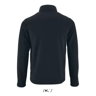   Férfi NORMAN cipzáras egyszerű polár pulóver, SOL'S SO02093, Navy-S