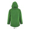 Uniszex ROBYN steppelt bélésű kabát, gallérba rejthető kapucnival, SOL'S SO02109, Kelly Green-4XL