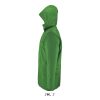 Uniszex ROBYN steppelt bélésű kabát, gallérba rejthető kapucnival, SOL'S SO02109, Kelly Green-4XL