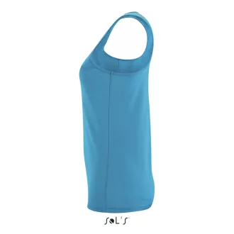 Női ujjatlan sport trikó, SOL'S SO02117, Aqua-S