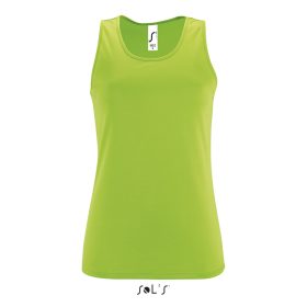  Női ujjatlan sport trikó, SOL'S SO02117, Neon Green-XS