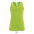 Női ujjatlan sport trikó, SOL'S SO02117, Neon Green-XS