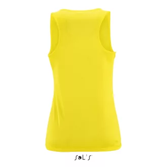  Női ujjatlan sport trikó, SOL'S SO02117, Neon Yellow-S