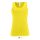 Női ujjatlan sport trikó, SOL'S SO02117, Neon Yellow-XS