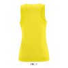 Női ujjatlan sport trikó, SOL'S SO02117, Neon Yellow-XS
