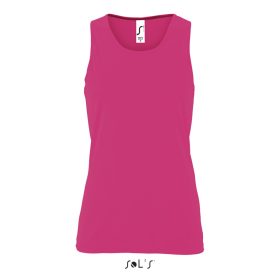   Női ujjatlan sport trikó, SOL'S SO02117, Neon Pink 2-XS