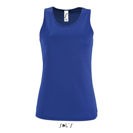 Női ujjatlan sport trikó, SOL'S SO02117, Royal Blue-L