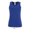 Női ujjatlan sport trikó, SOL'S SO02117, Royal Blue-L