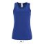Női ujjatlan sport trikó, SOL'S SO02117, Royal Blue-XL