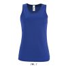 Női ujjatlan sport trikó, SOL'S SO02117, Royal Blue-XS