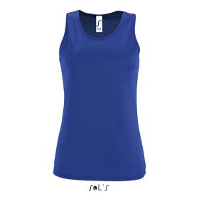   Női ujjatlan sport trikó, SOL'S SO02117, Royal Blue-XS