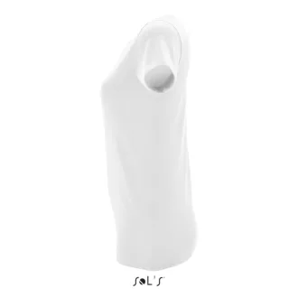   Női REGENT FIT kreknyakú rövid ujjú póló, SOL'S SO02758, White-M