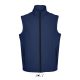 Férfi RACE cipzáras softshell mellény, SOL'S SO02887, French Navy-S