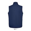 Férfi RACE cipzáras softshell mellény, SOL'S SO02887, French Navy-S