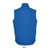 Férfi RACE cipzáras softshell mellény, SOL'S SO02887, Royal Blue-L