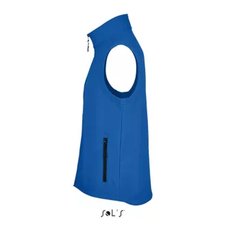   Férfi RACE cipzáras softshell mellény, SOL'S SO02887, Royal Blue-S