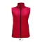 Női RACE cipzáras softshell mellény, SOL'S SO02888, Pepper Red-2XL
