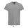 Férfi MPERIAL V-nyakú rövid ujjú póló, SOL'S SO02940, Grey Melange-3XL