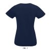Női MPERIAL V-nyakú rövid ujjú póló, SOL'S SO02941, French Navy-2XL