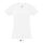 Női MPERIAL V-nyakú rövid ujjú póló, SOL'S SO02941, White-S