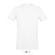 Férfi MILLENIUM sztreccs póló, kereknyakú rövid ujjú, SOL'S SO02945, White-M