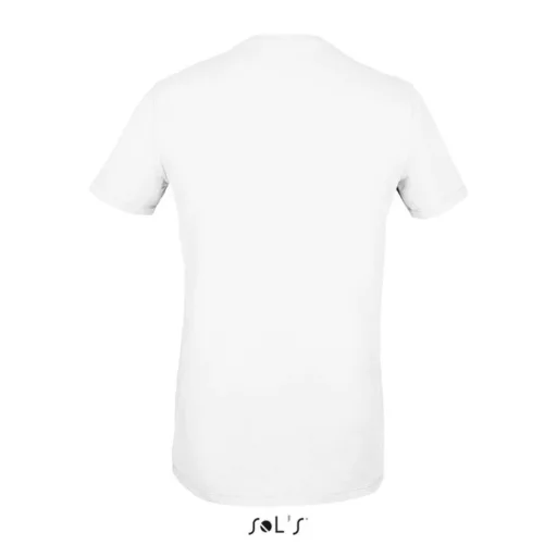 Férfi MILLENIUM sztreccs póló, kereknyakú rövid ujjú, SOL'S SO02945, White-XL