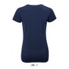 Női MILLENIUM kereknyakú rövid ujjú sztreccs póló, SOL'S SO02946, French Navy-2XL