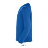 Gyerek IMPERIAL hosszú ujjú környakas póló, SOL'S SO02947, Royal Blue-4A