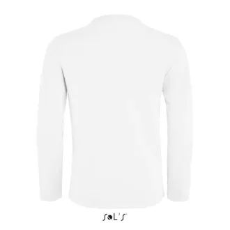   Gyerek IMPERIAL hosszú ujjú környakas póló, SOL'S SO02947, White-4A