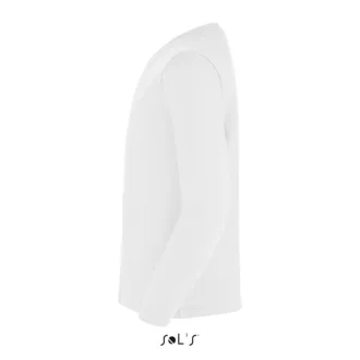   Gyerek IMPERIAL hosszú ujjú környakas póló, SOL'S SO02947, White-4A