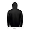 Uniszex kapucnis pulóver, SOL'S SO02991, Black-S