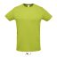 Uniszex rövid ujjú sport póló, SOL'S SO02995, Apple Green-2XL