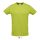 Uniszex rövid ujjú sport póló, SOL'S SO02995, Apple Green-XS