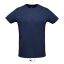 Uniszex rövid ujjú sport póló, SOL'S SO02995, French Navy-2XL