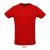 Uniszex rövid ujjú sport póló, SOL'S SO02995, Red-2XL