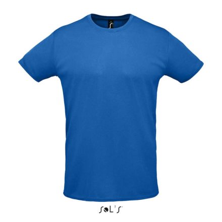 Uniszex rövid ujjú sport póló, SOL'S SO02995, Royal Blue-2XL
