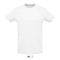 Uniszex rövid ujjú sport póló, SOL'S SO02995, White-XL