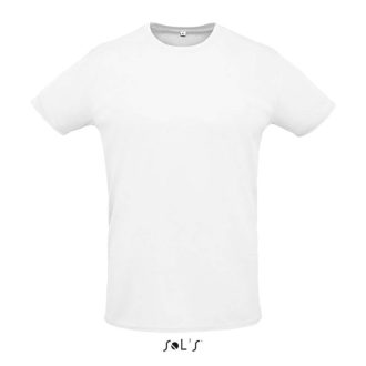   Uniszex rövid ujjú sport póló, SOL'S SO02995, White-XS