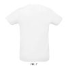 Uniszex rövid ujjú sport póló, SOL'S SO02995, White-XS