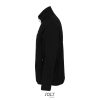 Férfi RADIAN 3 rétegű cipzáras softshell mellény, SOL'S SO03090, Black-S