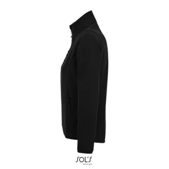   Női RADIAN 3 rétegű cipzáras softshell dzseki, SOL'S SO03107, Black-2XL