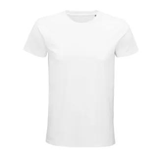   Férfi PIONEER rövid ujjú póló organikus pamutból, SOL'S SO03565, White-XS