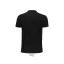Férfi PLANET organikus rövid ujjú galléros póló, SOL'S SO03566, Black-4XL