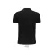 Férfi PLANET organikus rövid ujjú galléros póló, SOL'S SO03566, Black-M